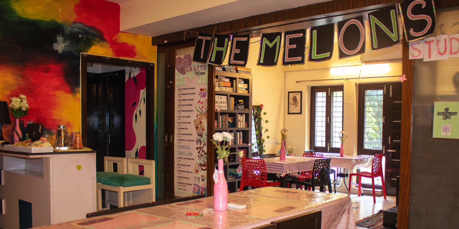 Inside The Melons' Studio